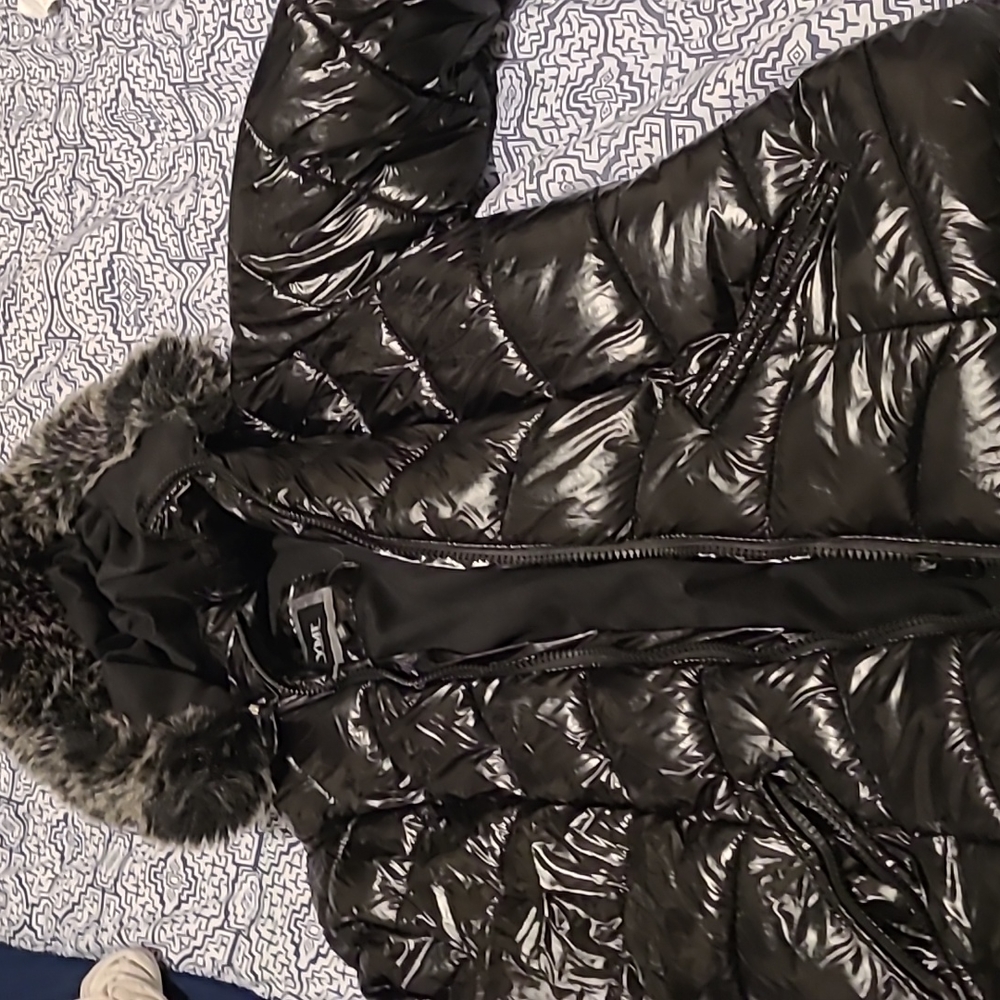 YMI Black puffer coat